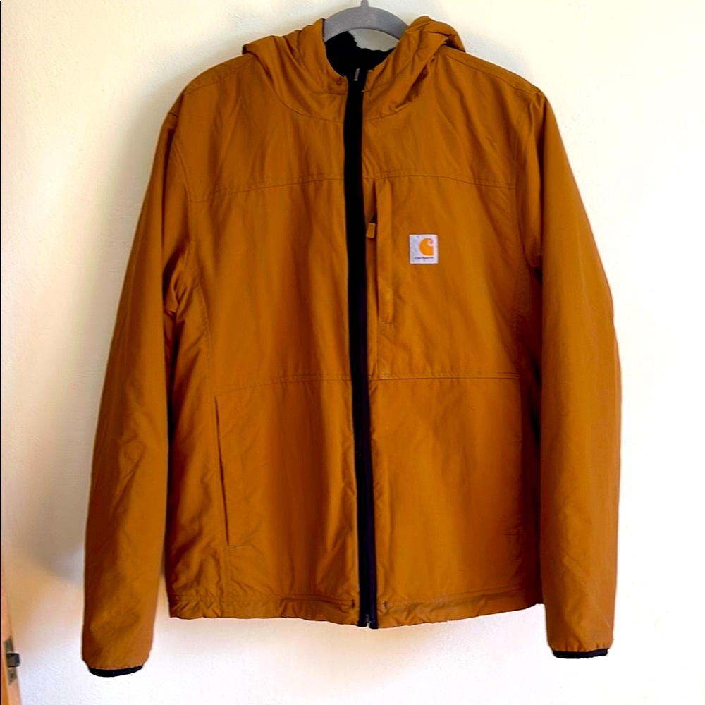 Carhartt Reversible Jacket in Black/Brown
